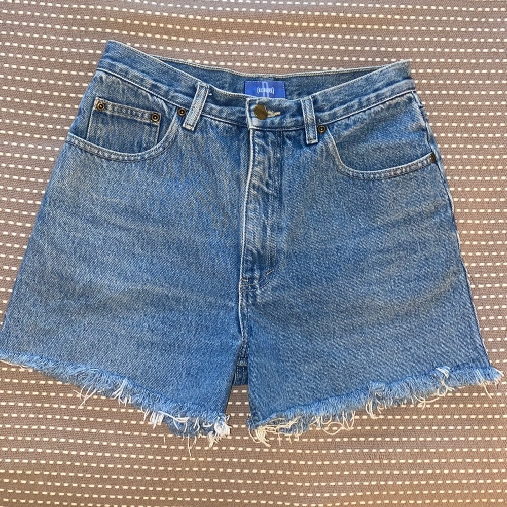 B.E. Blues denim shorts